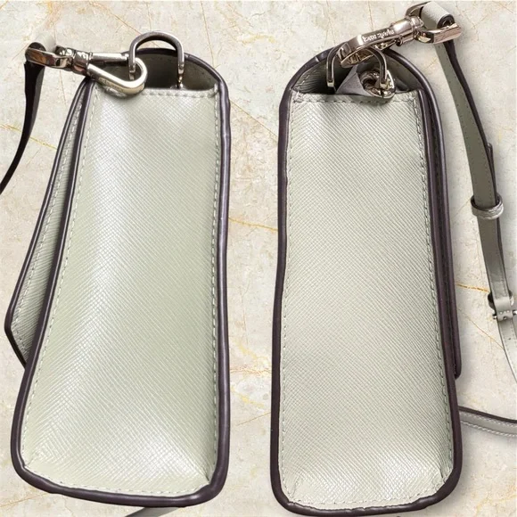 Kate Spade Carson Convertible Crossbody Sage Green NWOT - Picture 4 of 10